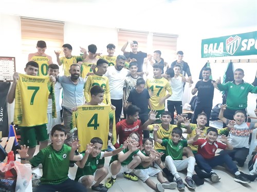 Bala Belediye Spor Kulübü U17 Takımı Yenimahallegücü'nü 4-1 Mağlup Etti